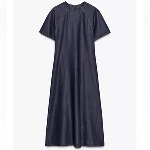 Zara Dark Blue Maxi Dress